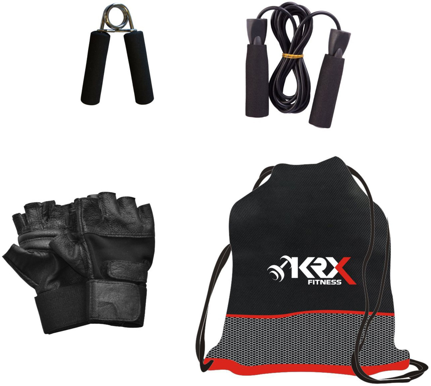Image of KRX 40 kg PVC COMBO 3 Home Gym Combo