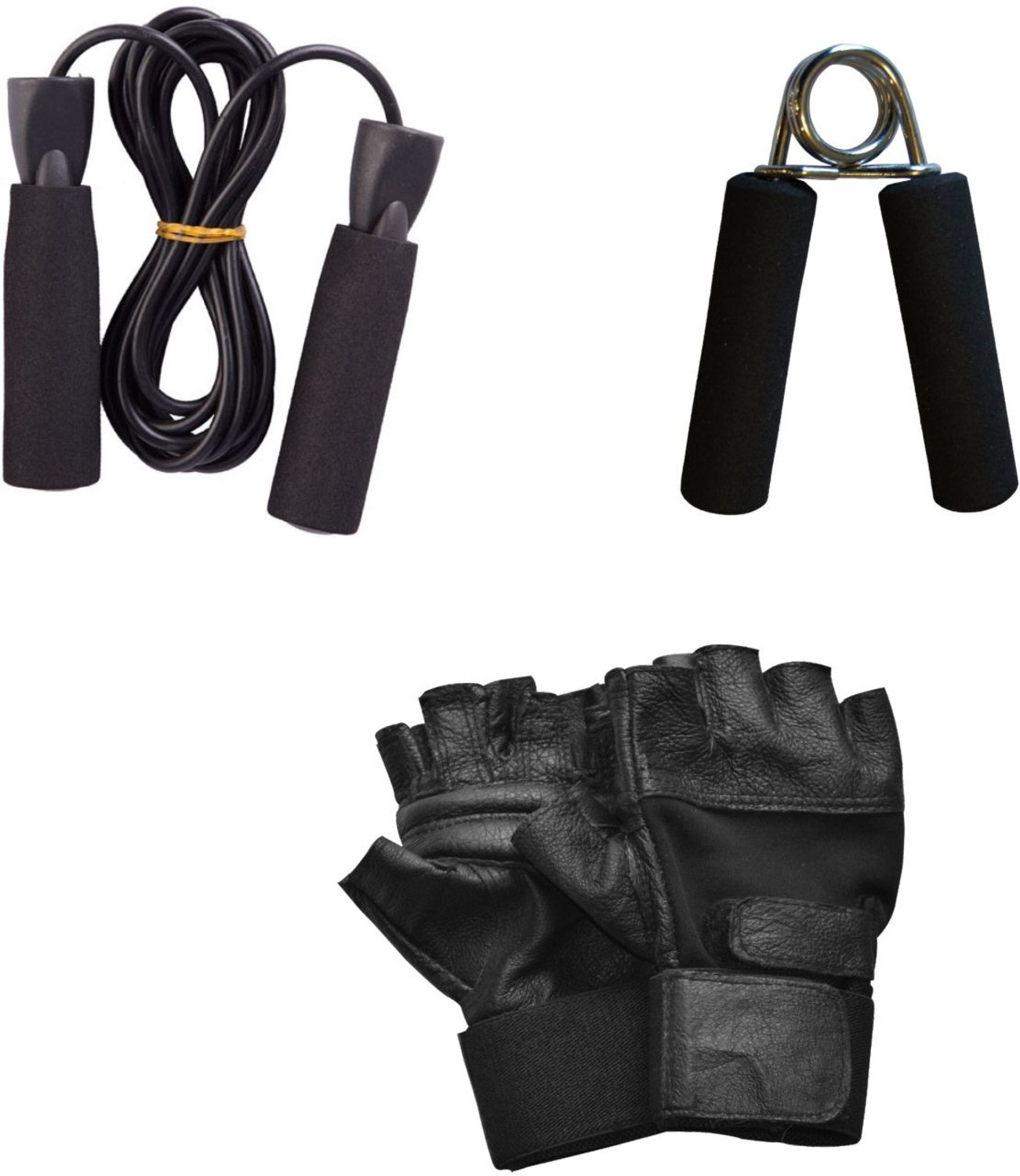 Image of KRX 18 kg PVC COMBO 3 WB Home Gym Combo