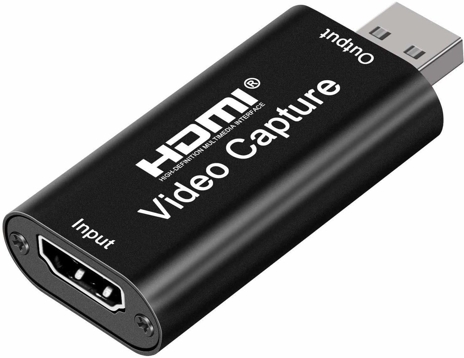 Image of ULTRABYTES HDMI Video Audio Capture HDMI to USB 2.0 Capture Card Record to Action Cam Compatible with Live Gaming, Streaming, Teaching, Video Conference, Broadcasting. Media Streaming Device