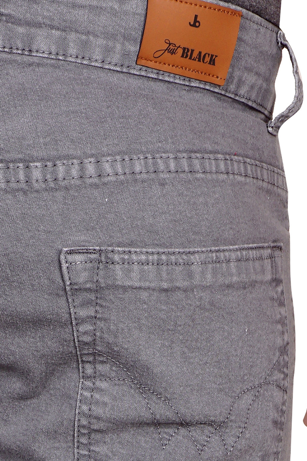 Image of JUST BLACK Regular Men Grey Jeans