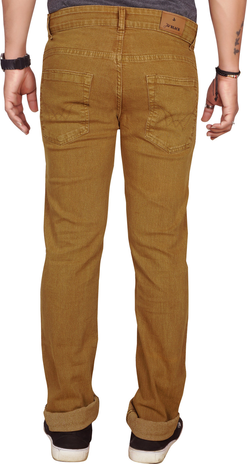Image of JUST BLACK Regular Men Brown Jeans