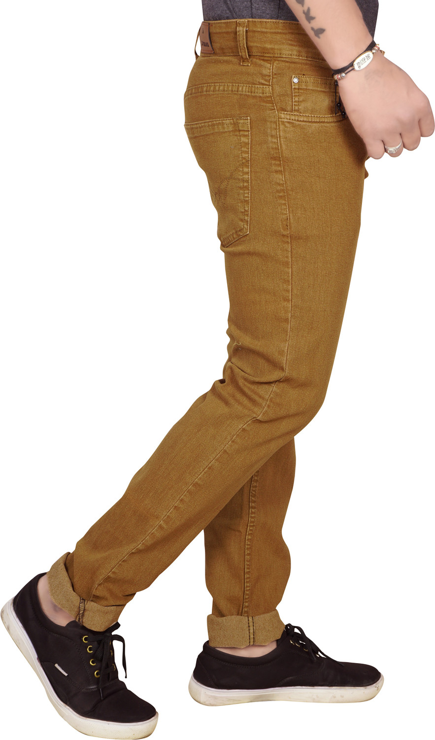 Image of JUST BLACK Regular Men Brown Jeans