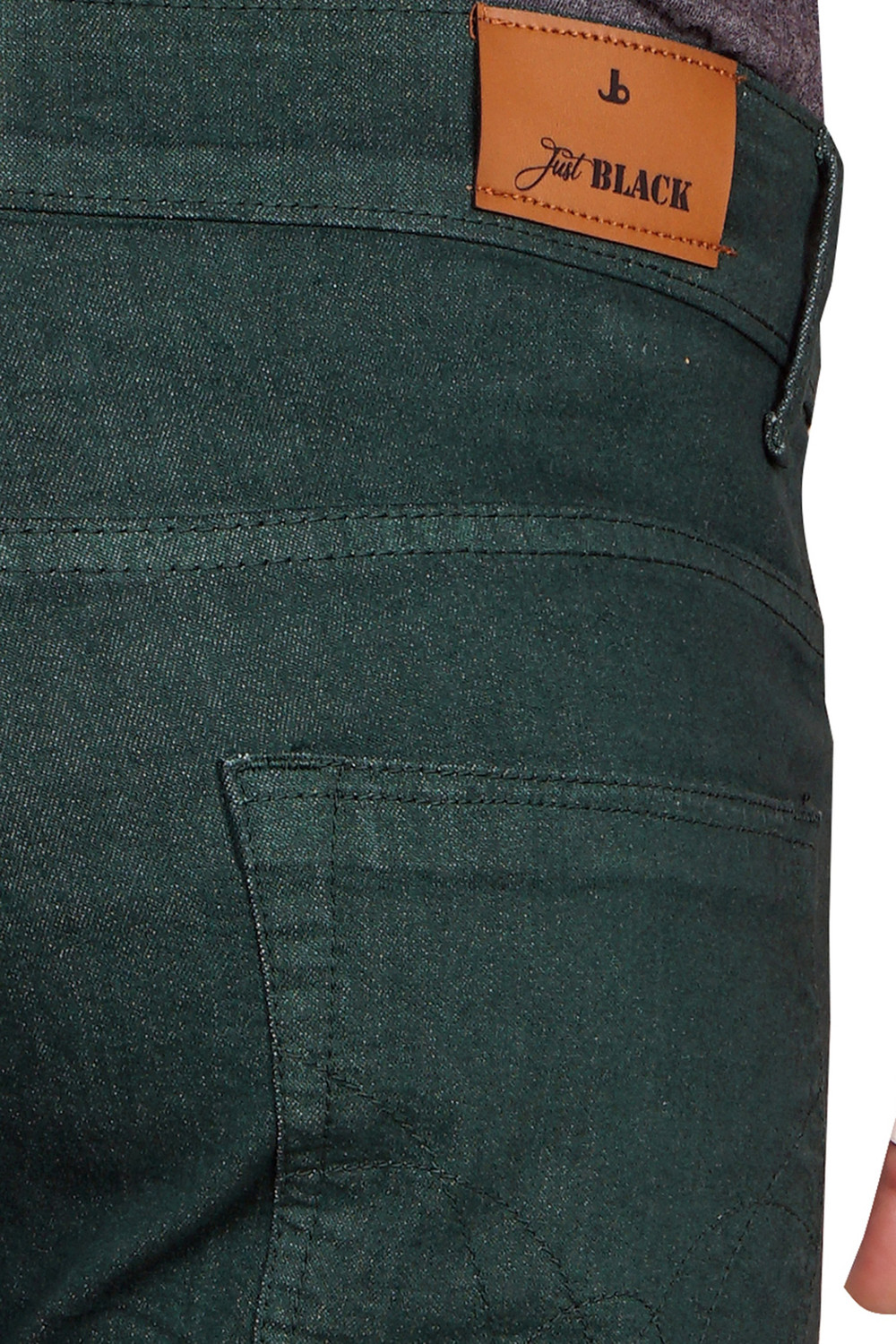 Image of JUST BLACK Regular Men Light Green Jeans