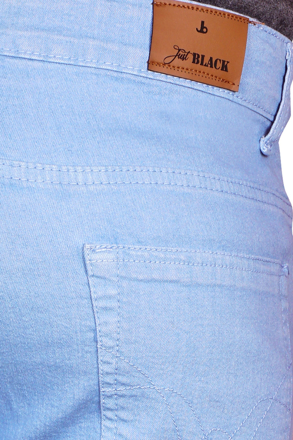 Image of JUST BLACK Regular Men Blue Jeans