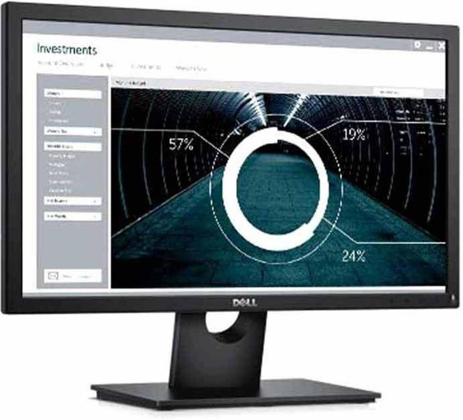 DELL 55.88 cm (22 inch) Full HD TN Panel Monitor (E2218HN)
