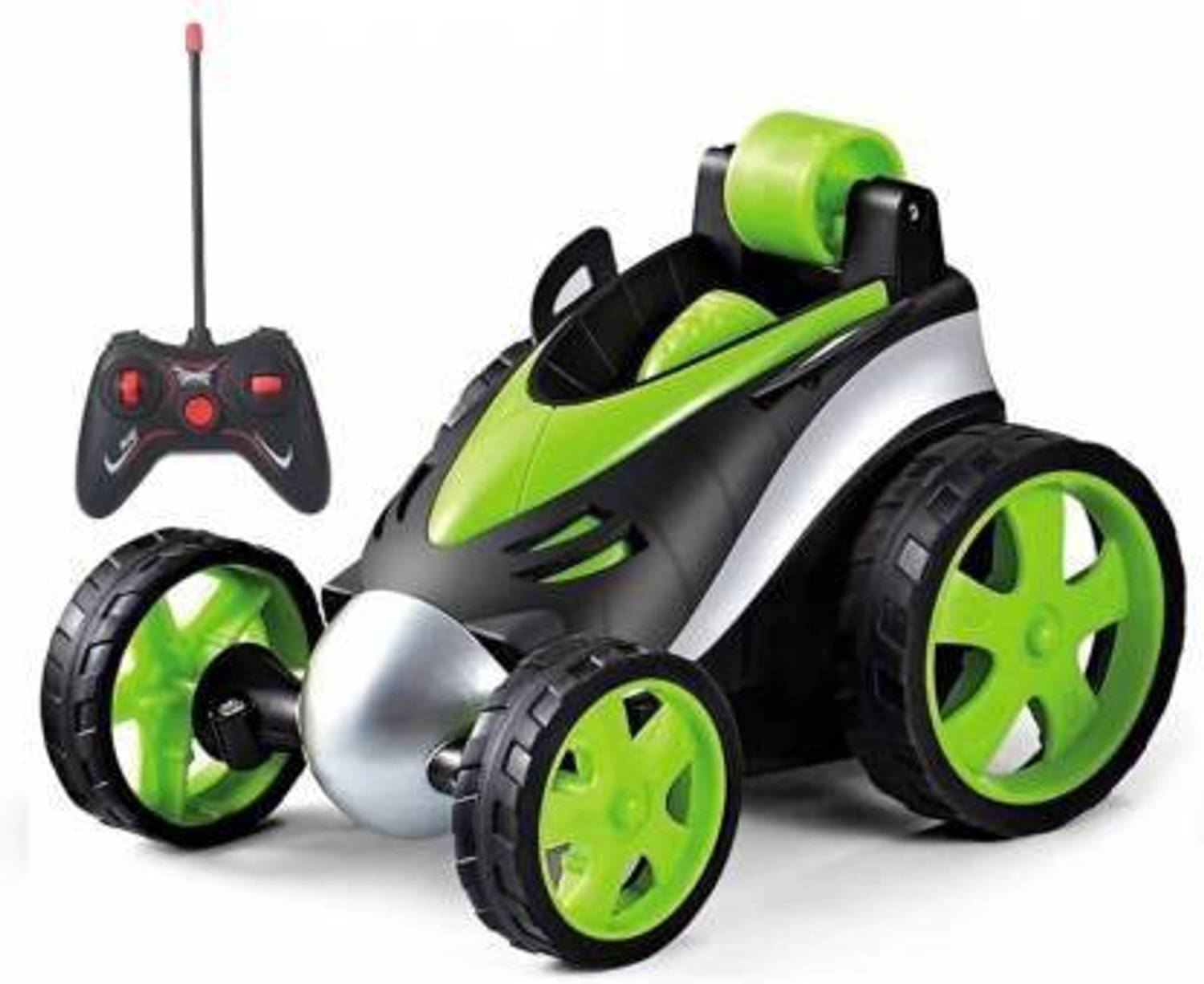 AKCOLLECTION Remote Control Stunt Car Vehicle 360°Rotating Rolling Radio Control Electric Racing Car