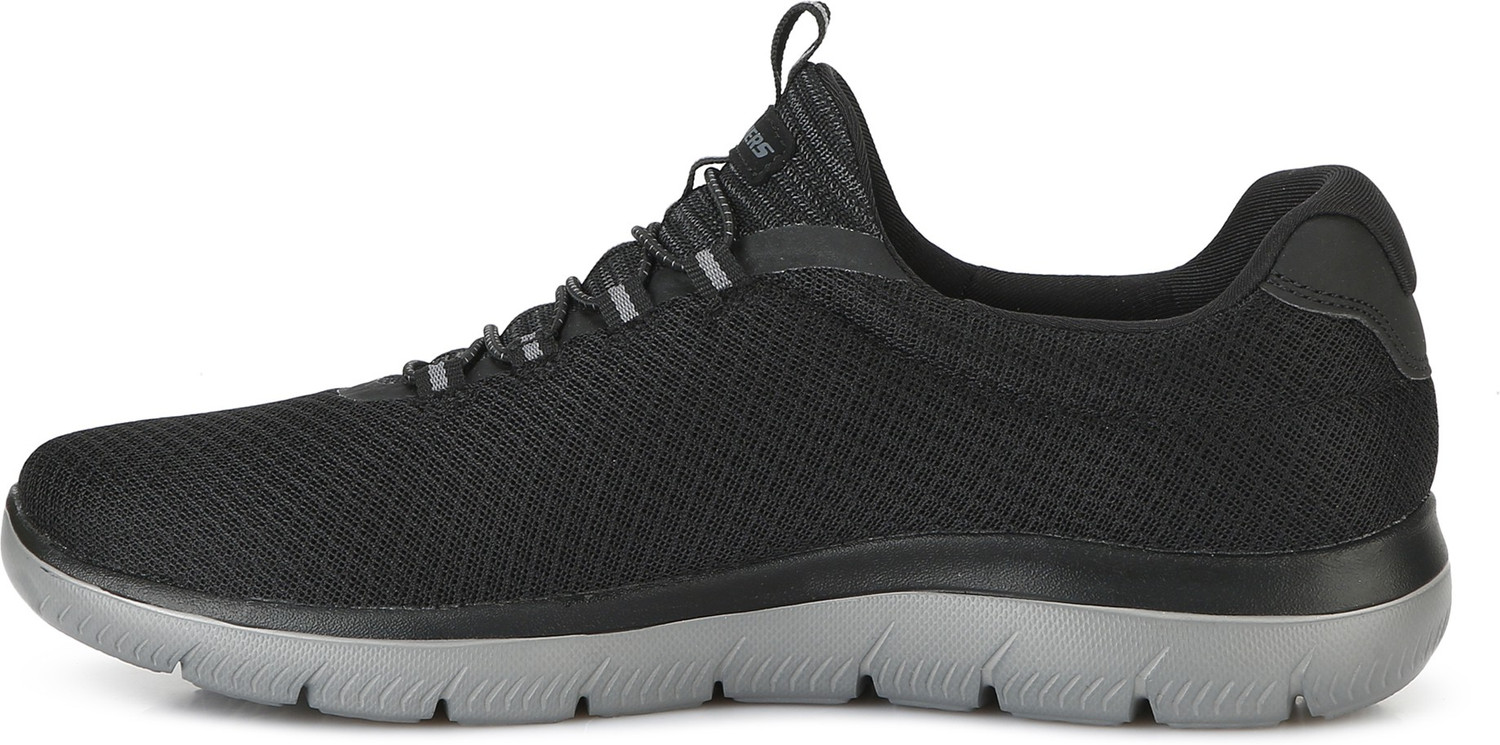 Image of Skechers SUMMITS Sneakers For Men (Black, 6)