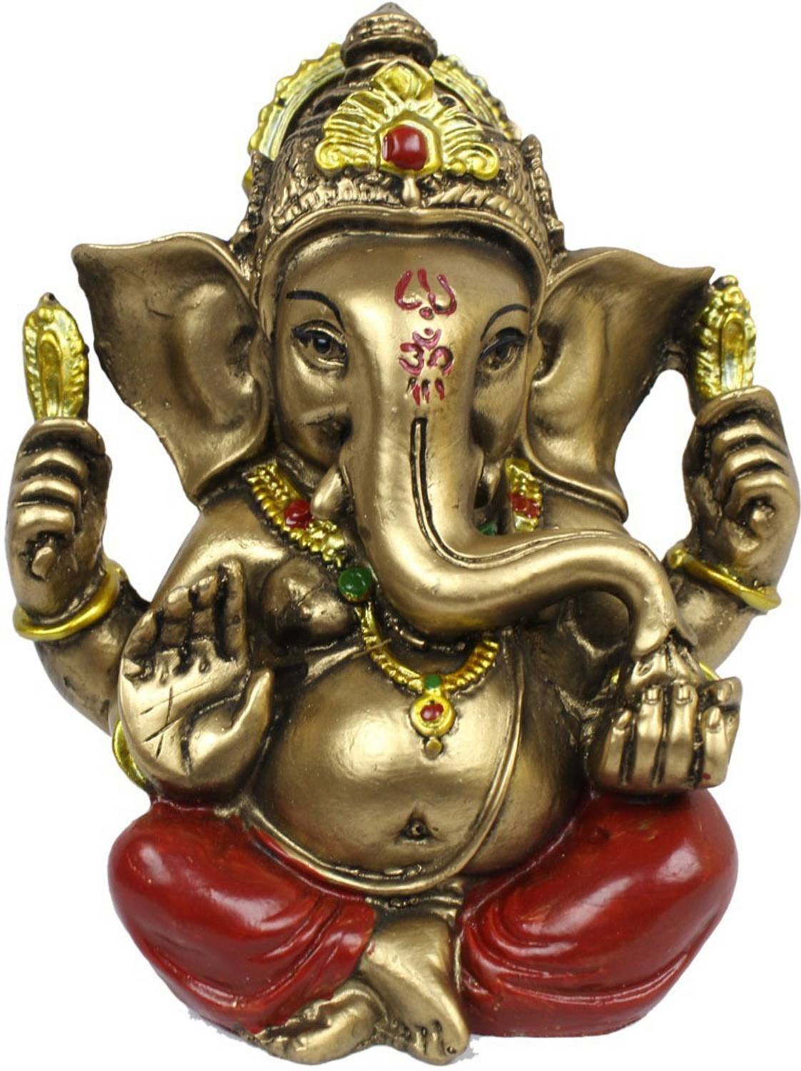 BlankLeaf BlankLeaf Hindu God Shri Ganesh statue lord Ganesha idol Bhagwan Ganpati Decorative Showpiece Decorative Showpiece - 10 cm
