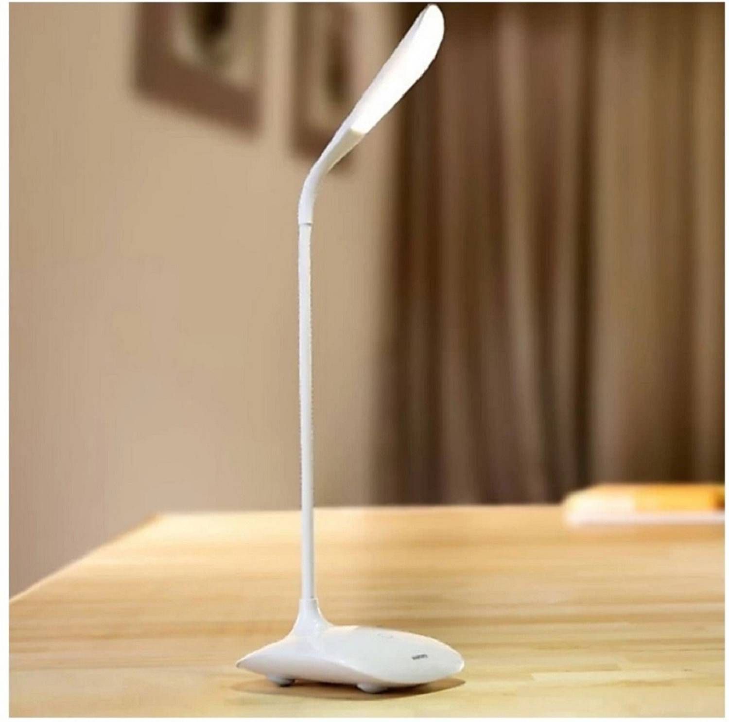 AKR Rechargeable LED Touch On/Off Switch Desk Lamp Children Eye Protection Student Study Reading Dimmer Rechargeable Led Table Lamps USB Charging Touch Dimmer Table Lamp Study Lamp