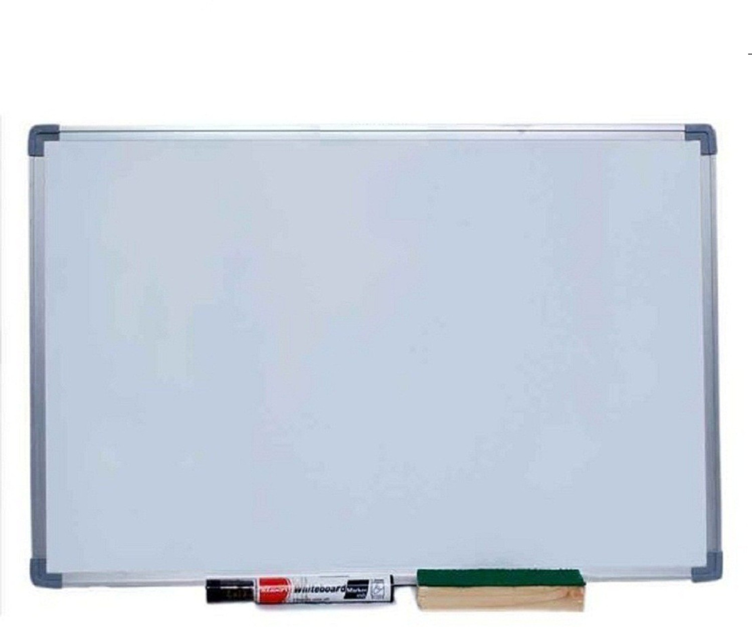 Image of MP MART Non Magnetic Non magnetic Melamine Medium Whiteboards and Duster Combos