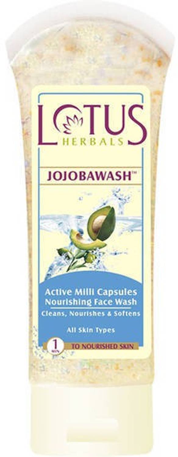 LOTUS Herbals Jojobawash Active Milli Capsules Nourishing 80G Fa