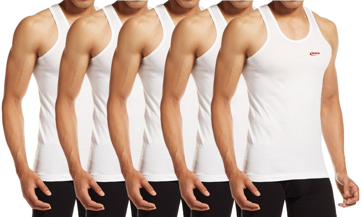 Image of RUPA Pack of 5 Men Vest