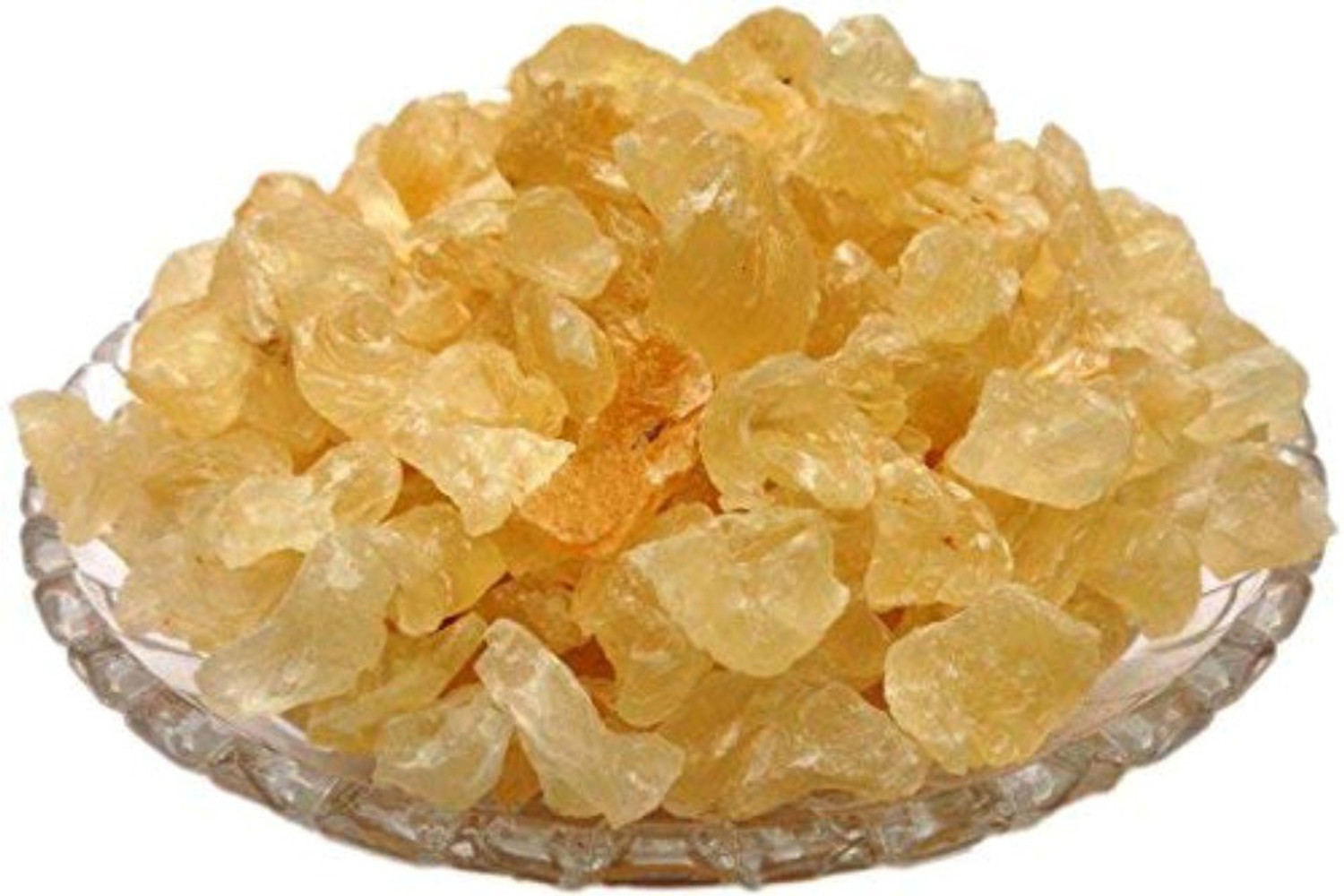 Image of THANJAI NATURAL Gond Katira Pure Organic Dried gum 500g JAR | ALMOND GUM | BADAM PISIN | TRAGACANTH GUM Seed