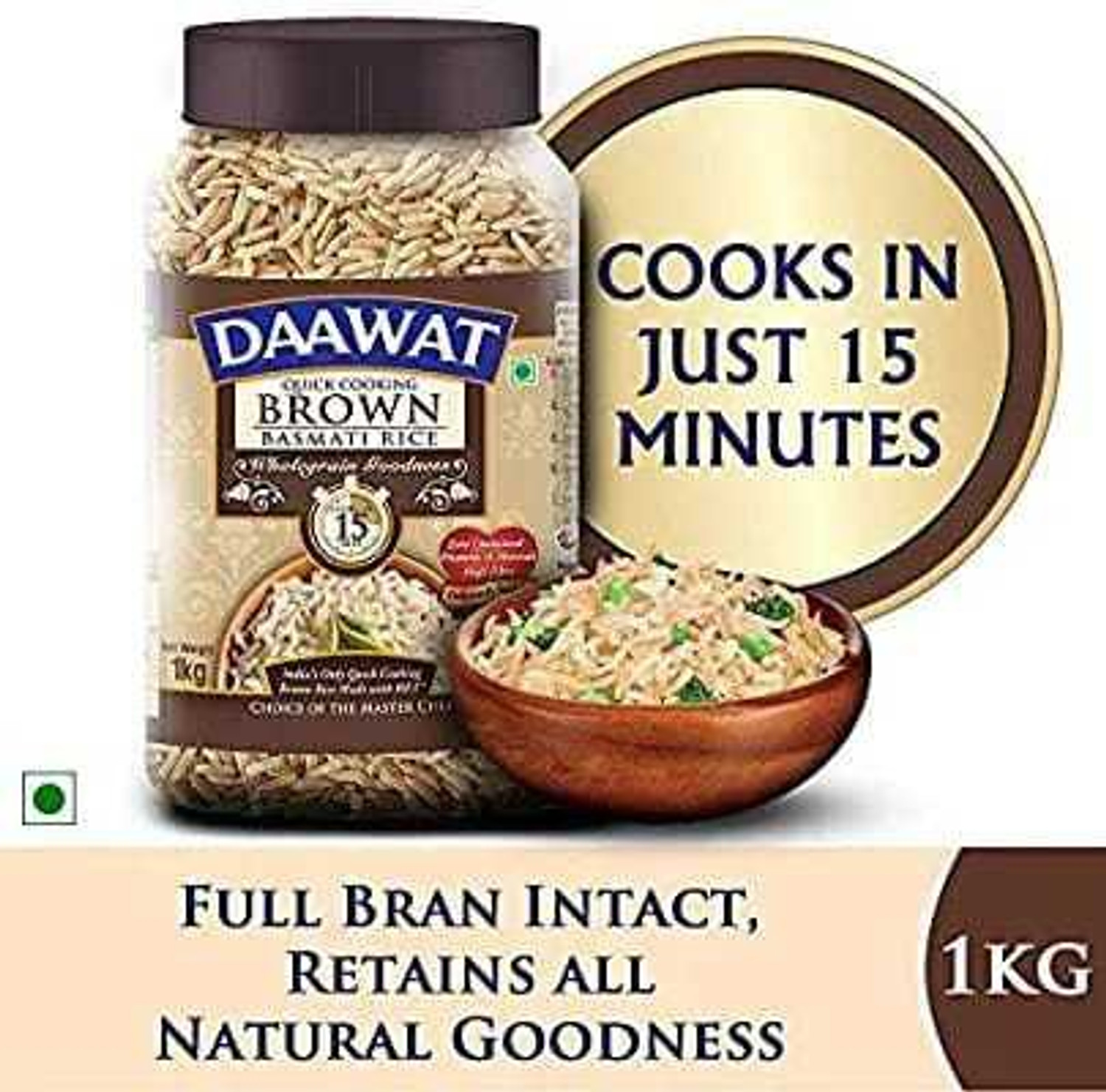 Image of Daawat Brown Brown Basmati Rice
