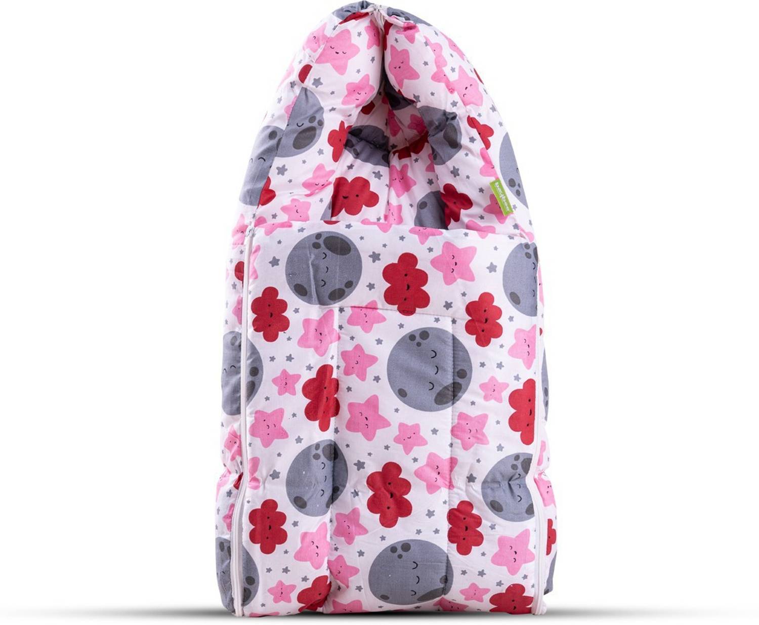 baybee 3 in 1 Baby's Cotton Bed Cum Carry Bed Printed Comfo Baby Sleeping Bag-Baby Bed-Infant Portable Bassinet|Baby Bedding| Cotton Bedding Set|Baby Cotton Bed|Baby Bedding for New Born 0-6 Months Carry Bed Crib Bedding