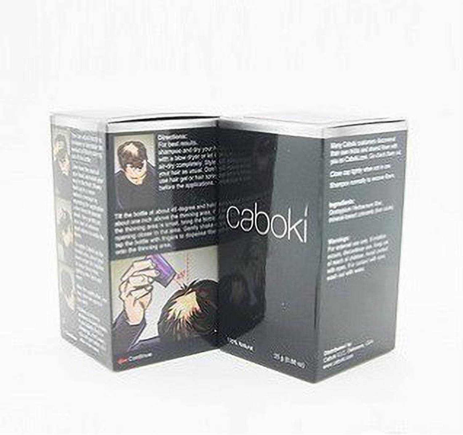 Caboki Hair Building Fiber , Hair Volumizer Fiber , Dark Brown Color ,Pack of 1 - (25g)