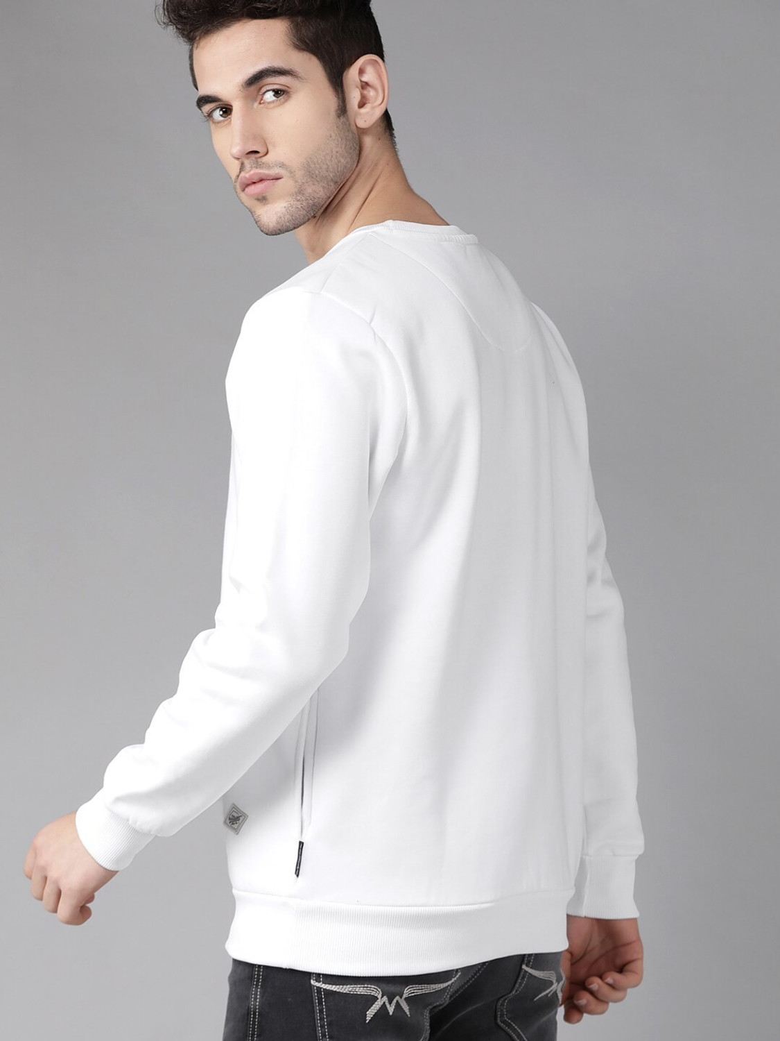 Image of Roadster Full Sleeve Printed Men Sweatshirt