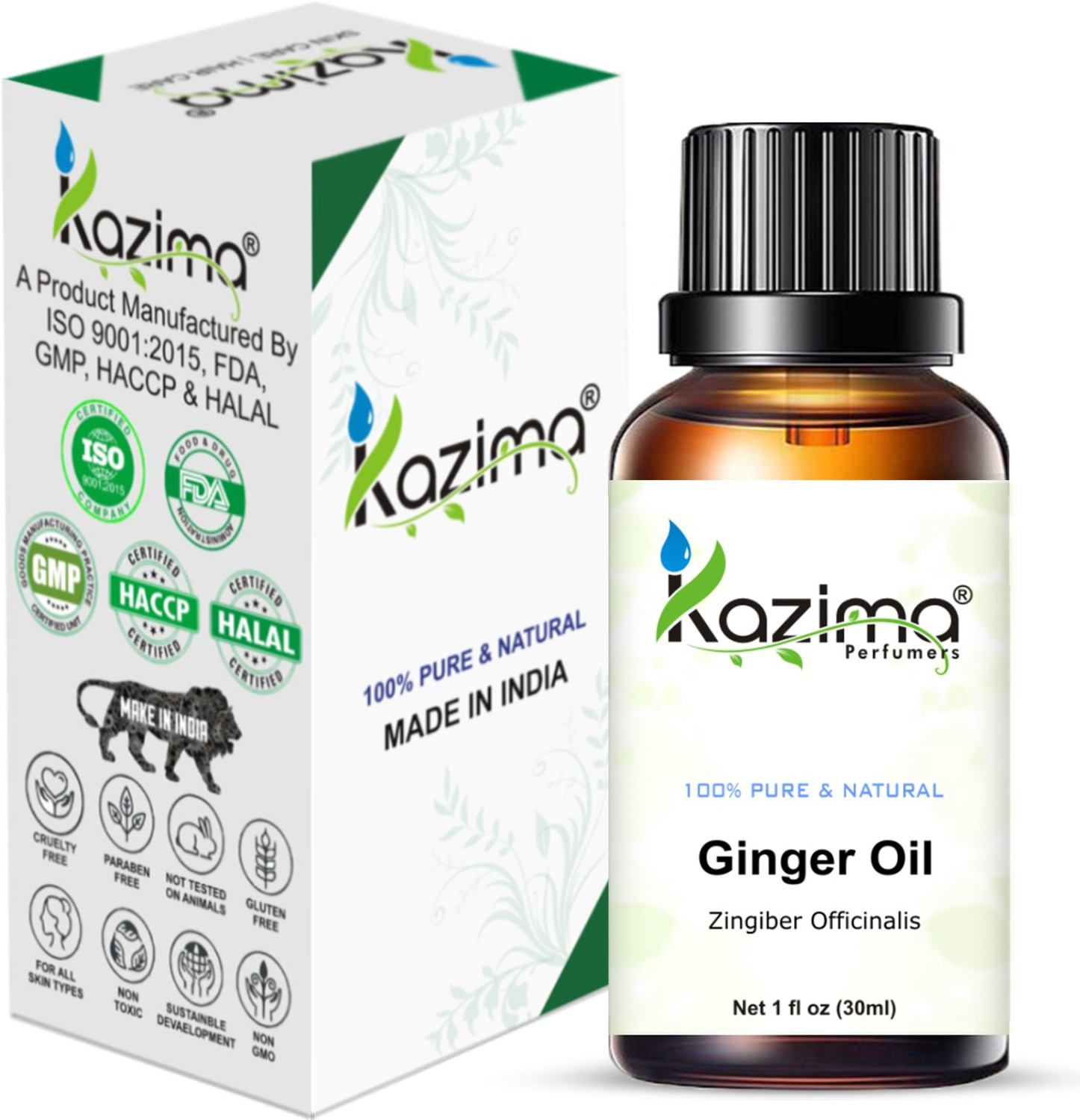 Image of Kazima Ginger Essential Oil