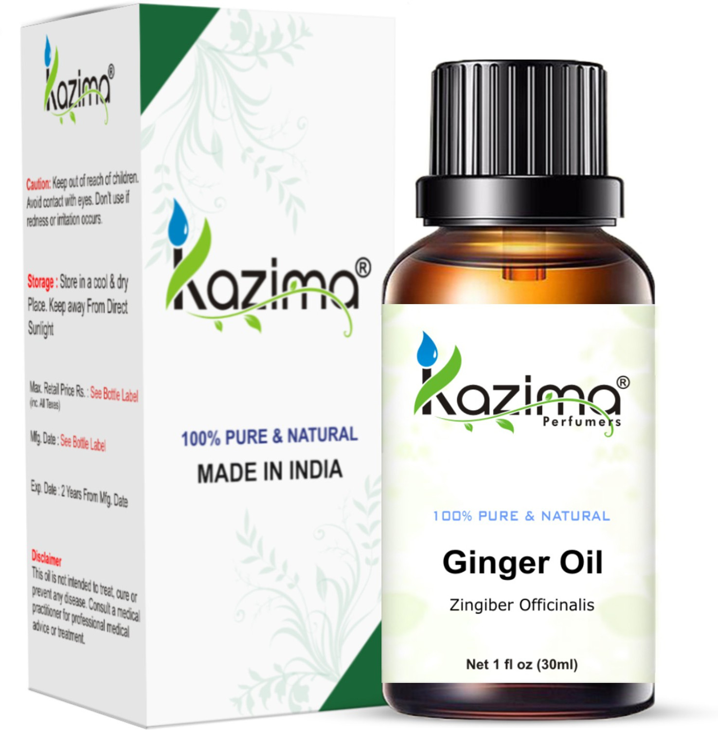 Image of Kazima Ginger Essential Oil