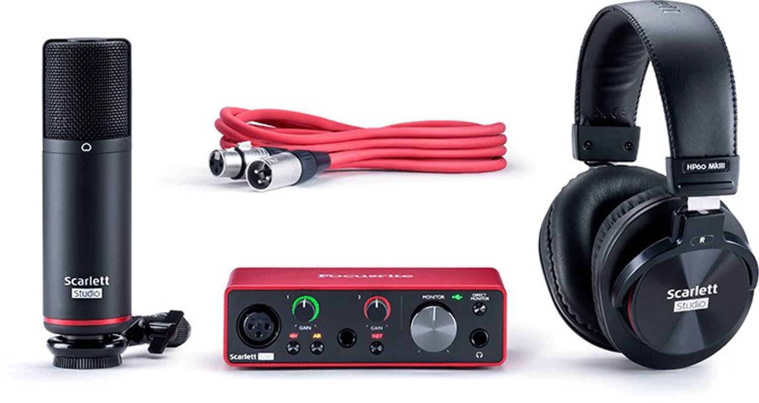 FOCUSRITE FOCURITE SCARLETT SOLO STUDIO 3rd Gen Audio Interface