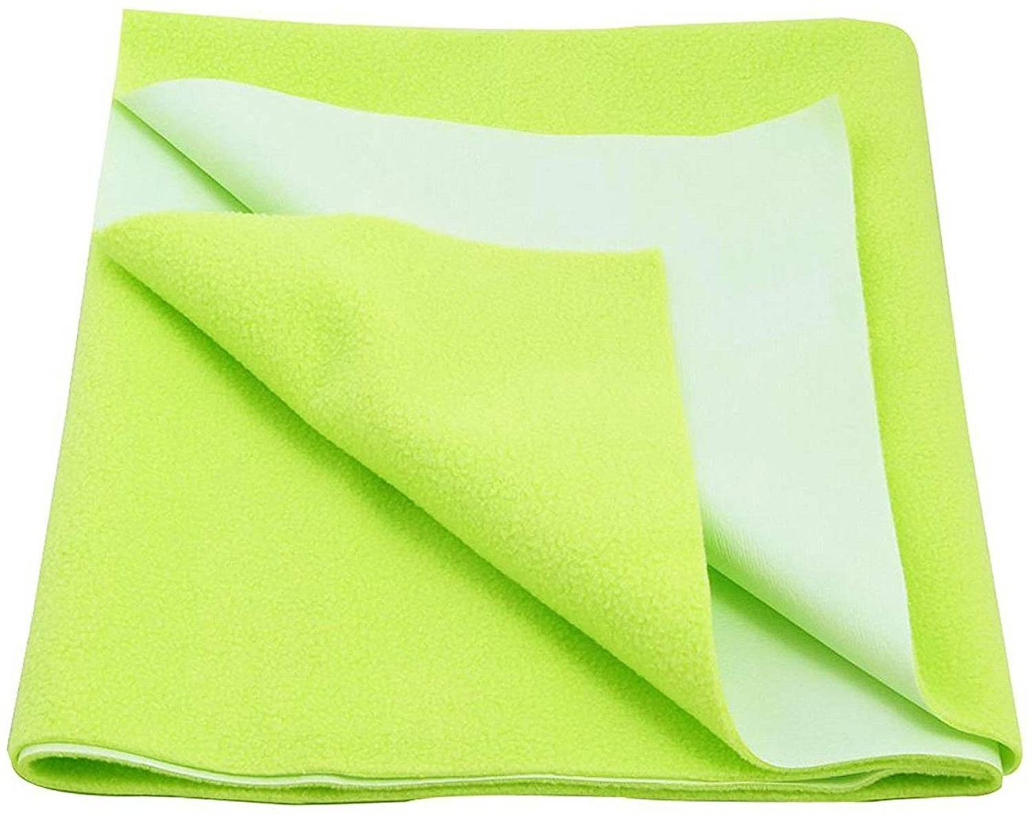 Dream Care Cotton Crib Flat Solid 1 Bedsheet with 2 Pillow Covers