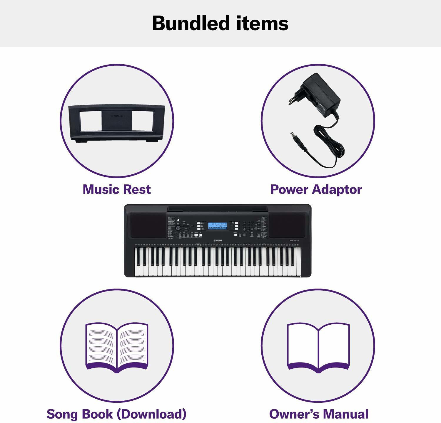 Image of YAMAHA PSR-E373 PSR-E373 Digital Portable Keyboard