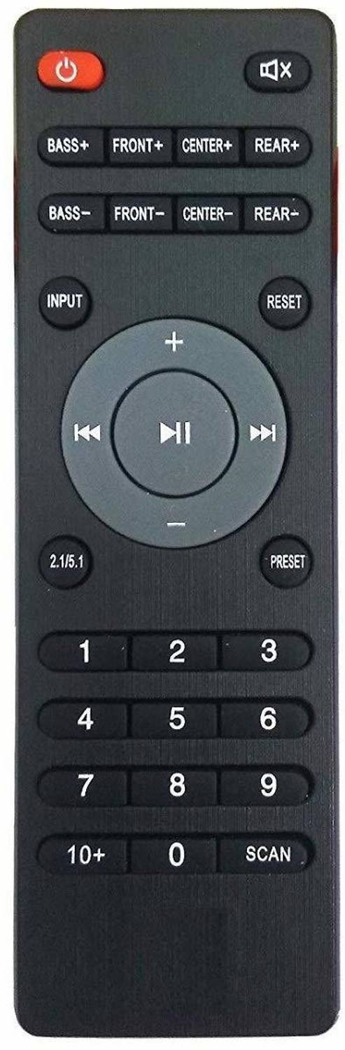 BhalTech Home Theater System Remote Control Compatible with IBall Remote Controller