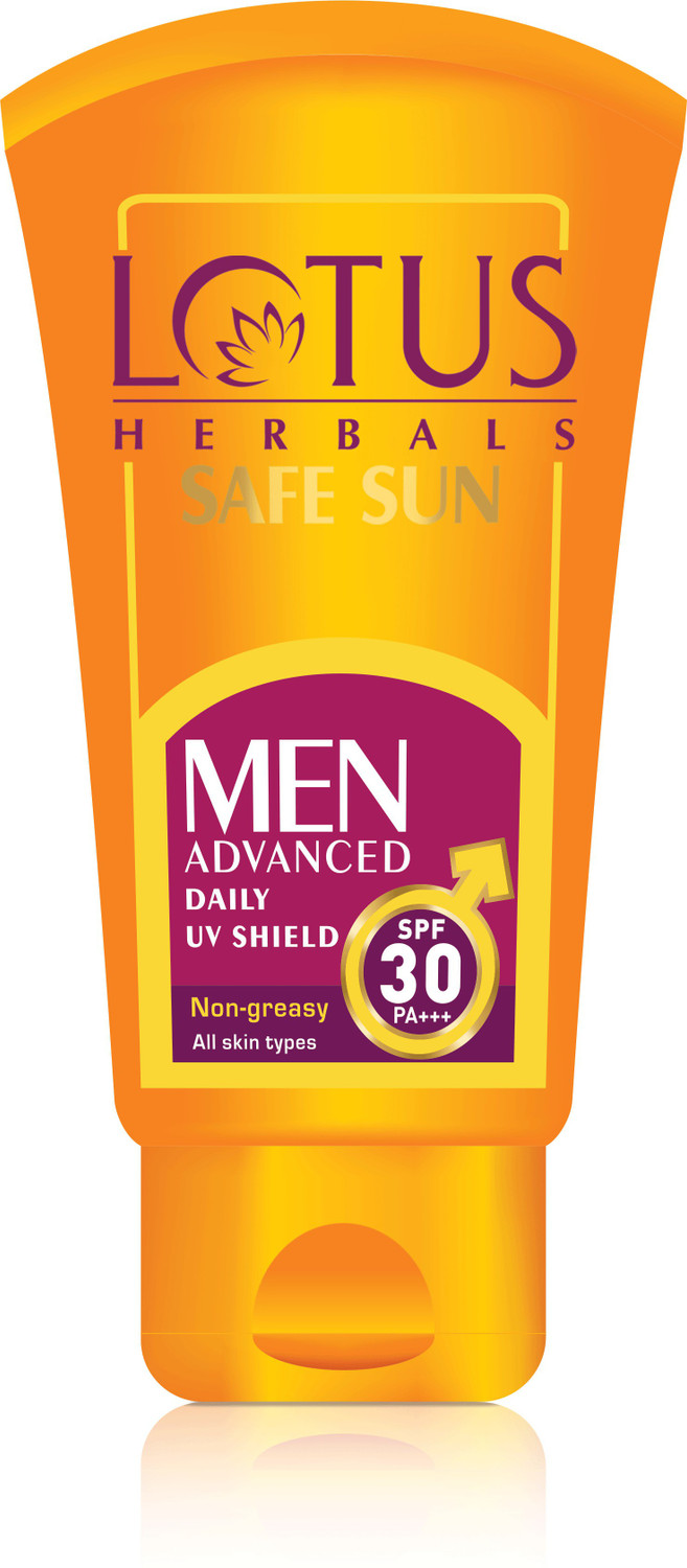 Image of LOTUS HERBALS Sunscreen - SPF 30 PA+++ Safe Sun Advanced Daily UV Shield