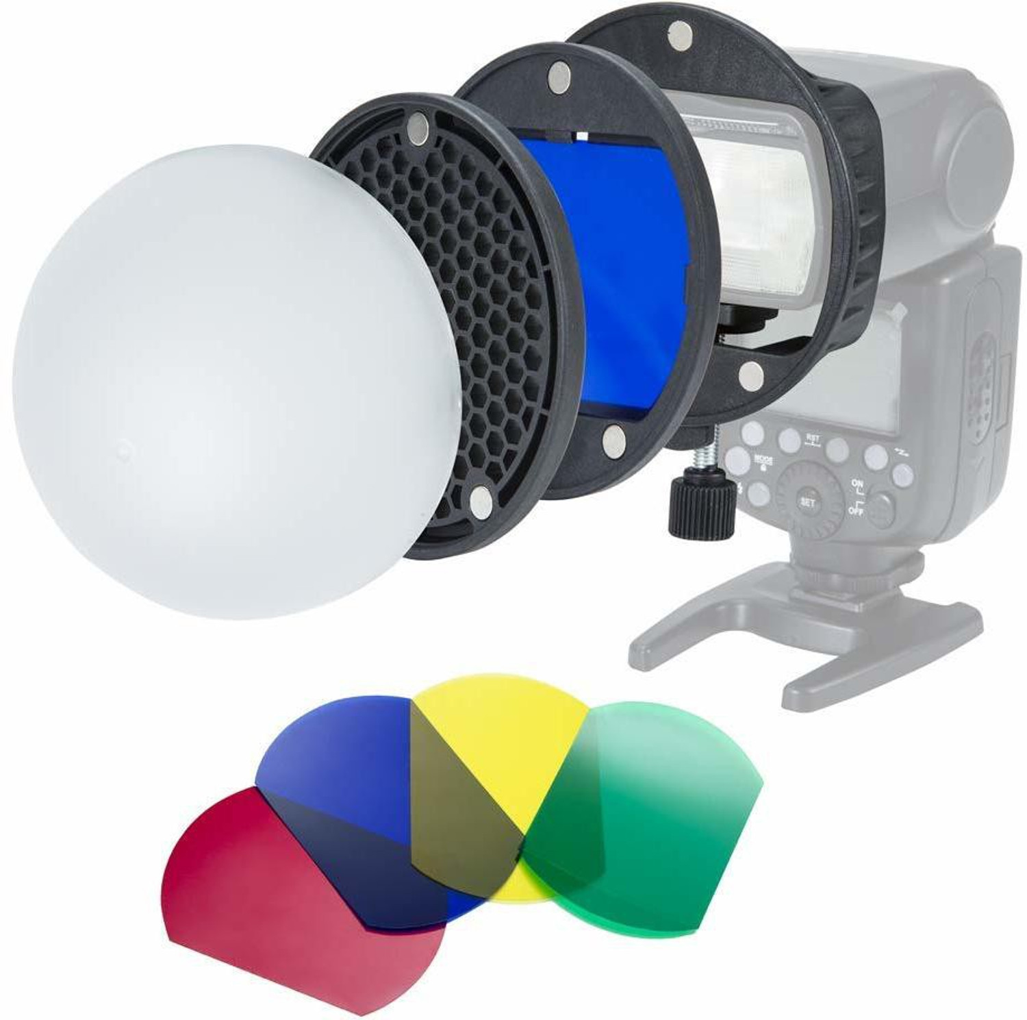 Image of Hiffin Magnet Flash kit Flash Diffuser