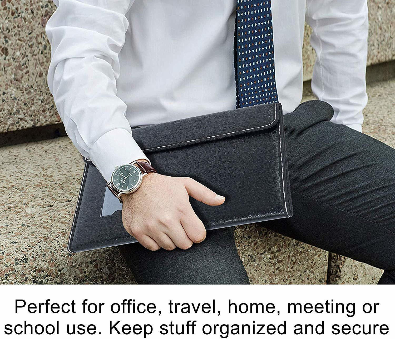 Image of JSMSH Leather Executive Folder for Certificate