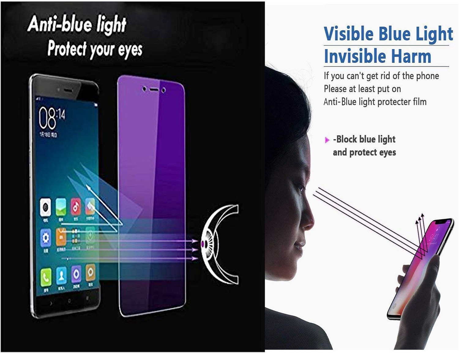 Image of Fasheen Impossible Screen Guard for TECNO CAMON I SKY 3 ( Flexible Antiblue Light )