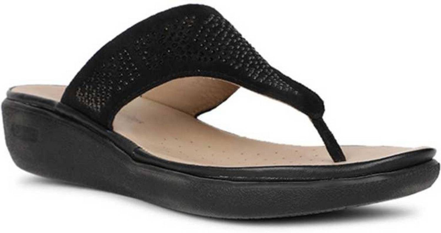 HUSH PUPPIES Men Sandal (Black , 7)