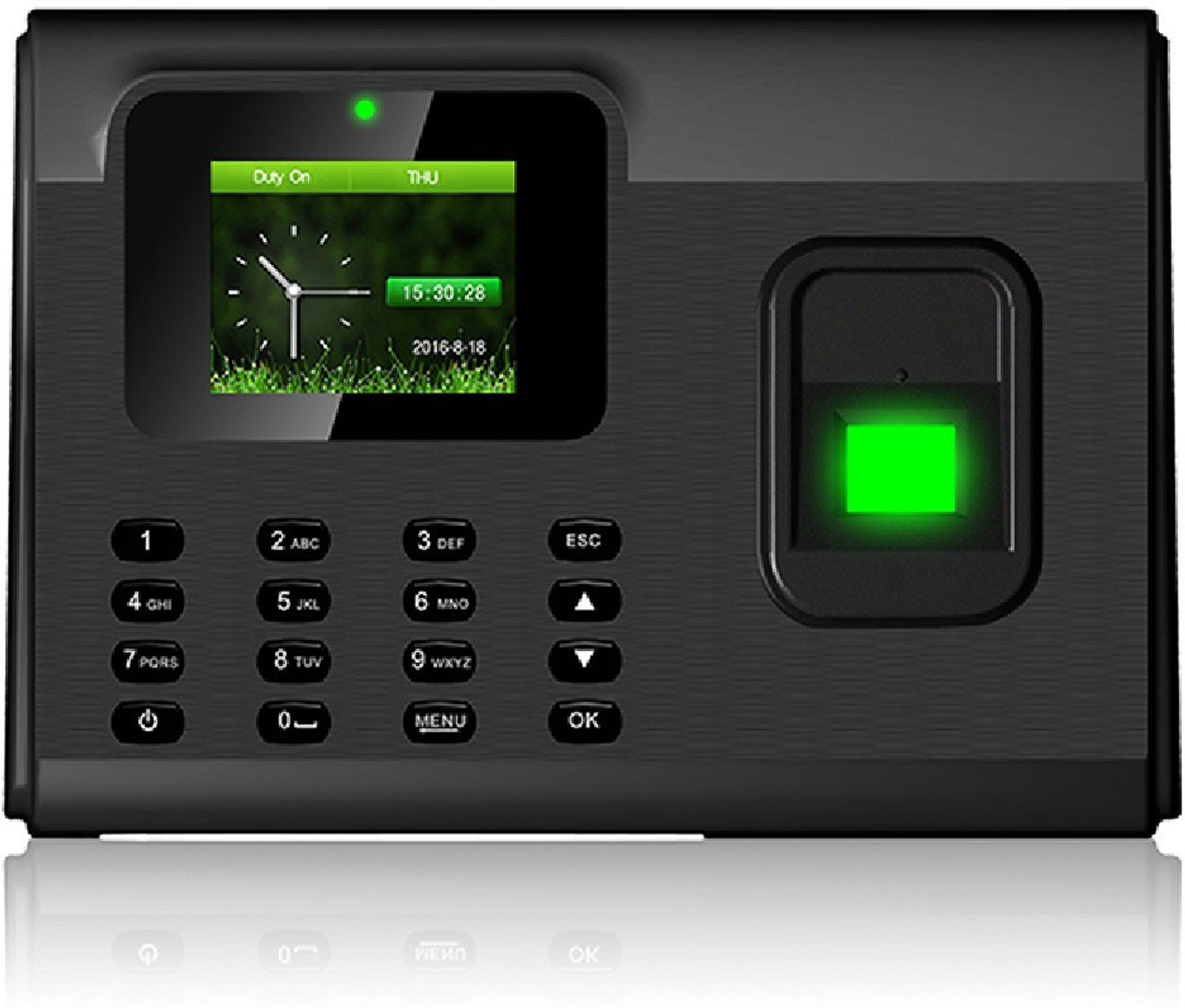 Image of Timeoffice Biometric Time Attendance Machine with WI-FI TCP /IP, Z200BW(WI-FI) Attendance Machine with Software integration,Fingerprint +Rfid card attendance data(5nos. Rfid cards free) Time & Attendance (Password, Fingerprint, Card) Access Control, Time & Attendance (Fingerprint, Card, Password) Time & Attendance, Access Control, Door Locks