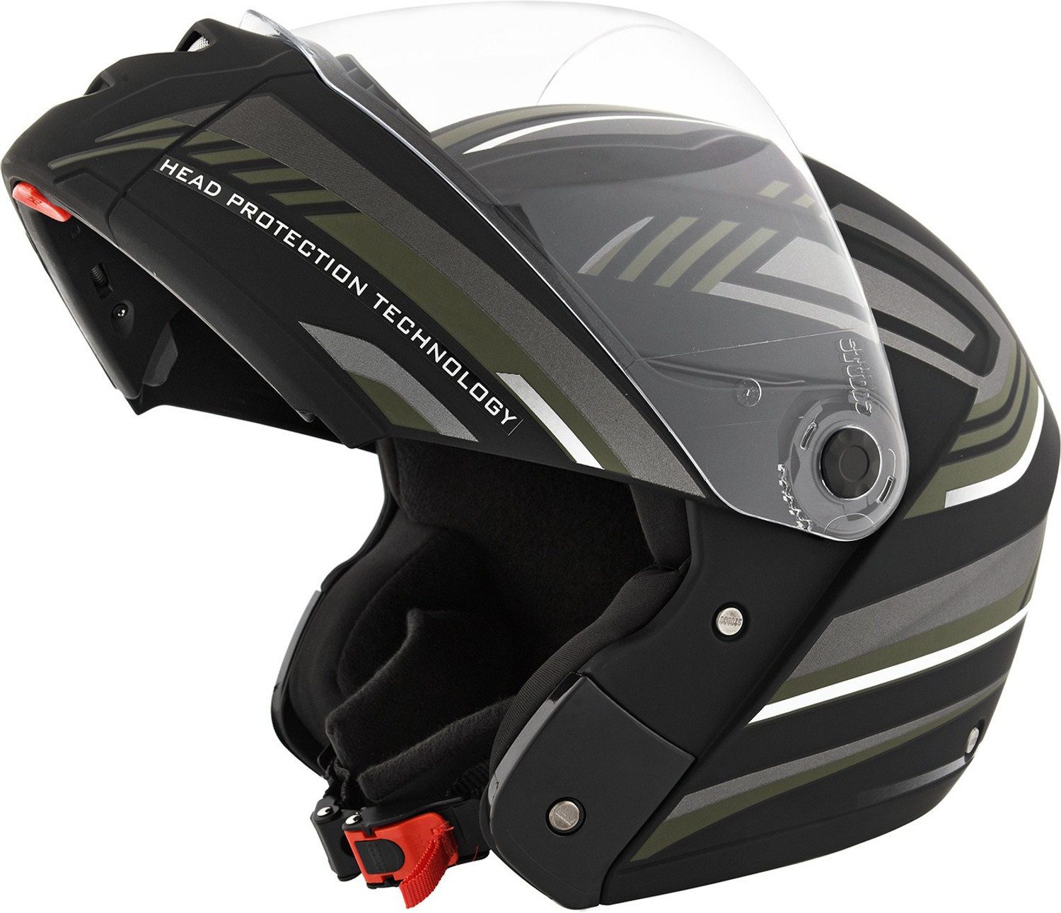 Image of STUDDS NINJA ELITE SUPER D1 FULL FACE N3 - XL Motorbike Helmet (Matt Black)