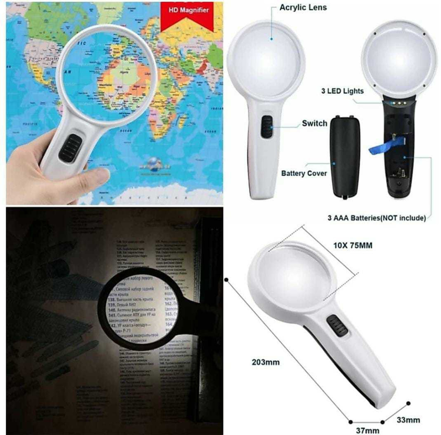 Image of Maxterz DT - 7665 45X Magnifying Glass