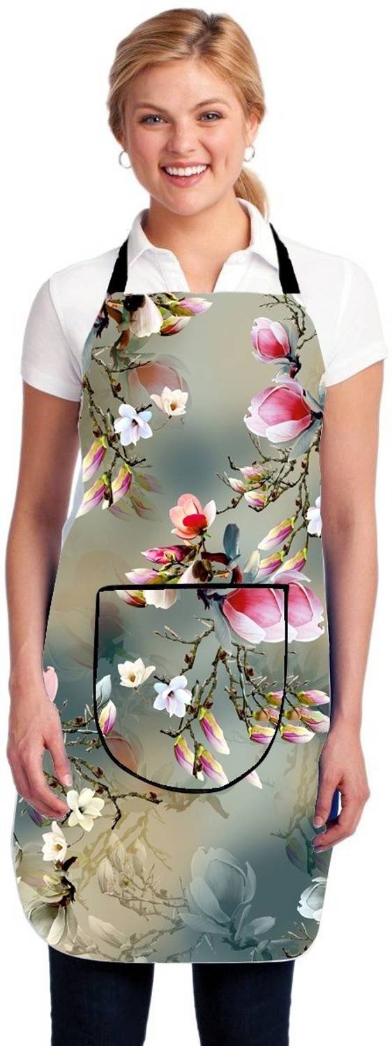 AMIGOS CREATION Polyester Home Use Apron - Free Size