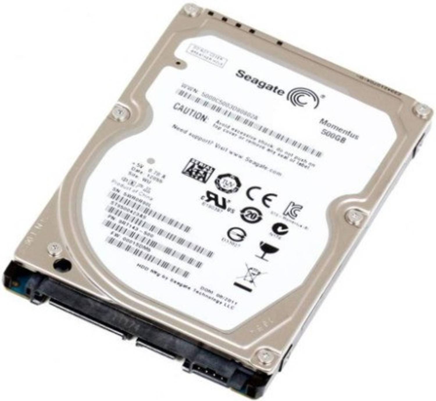 Seagate SGT500 Thin 500 GB Laptop Silver SATA Internal Hard Disk
