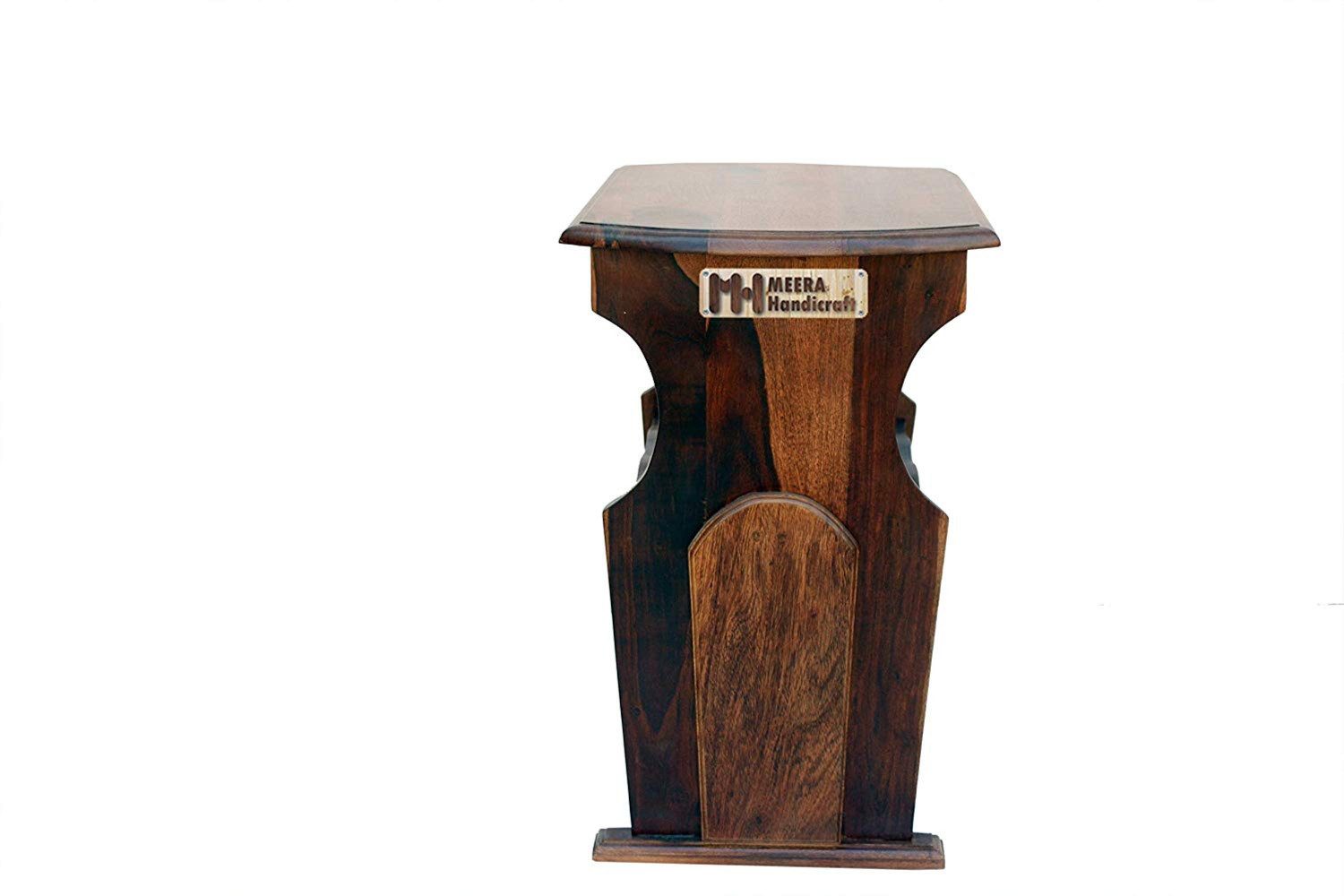 Image of Meera Handicraft A beautiful pure sheesham wood side table Solid Wood Side Table