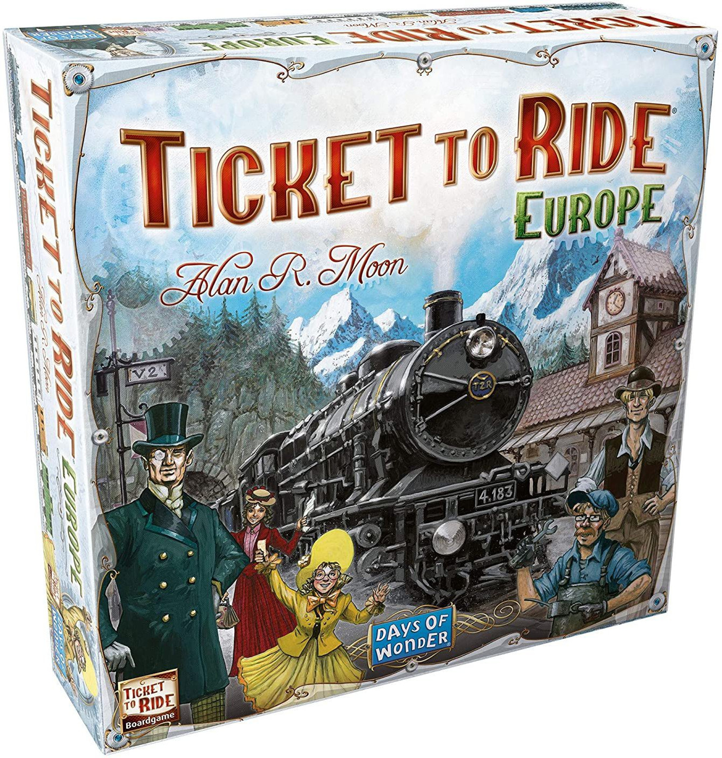 Image of MIRTONICS Ticket to Ride Board Game |Board Game for Adults and Family | Train Game Board Game Accessories