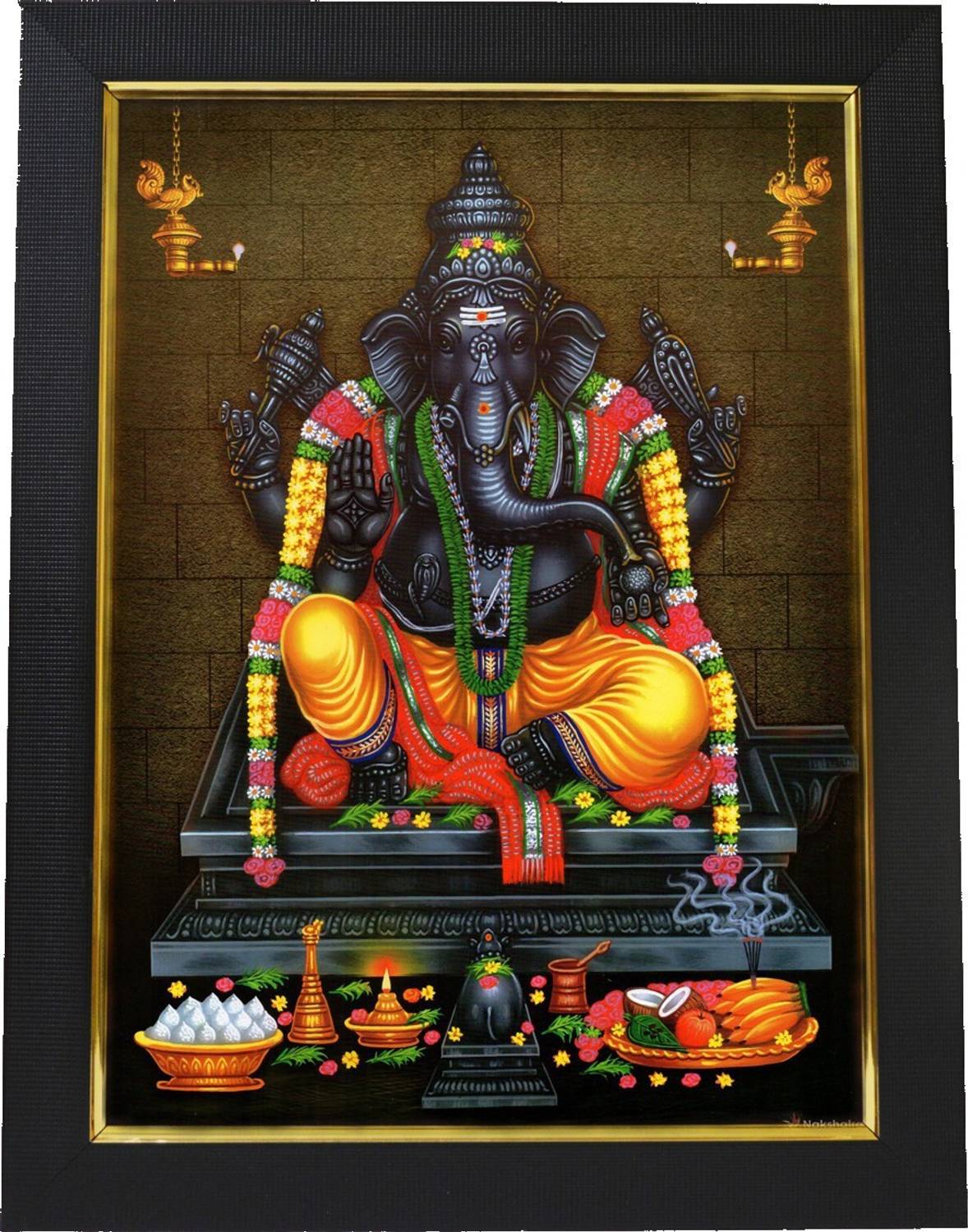 101Temples Ganesha Religious Frame