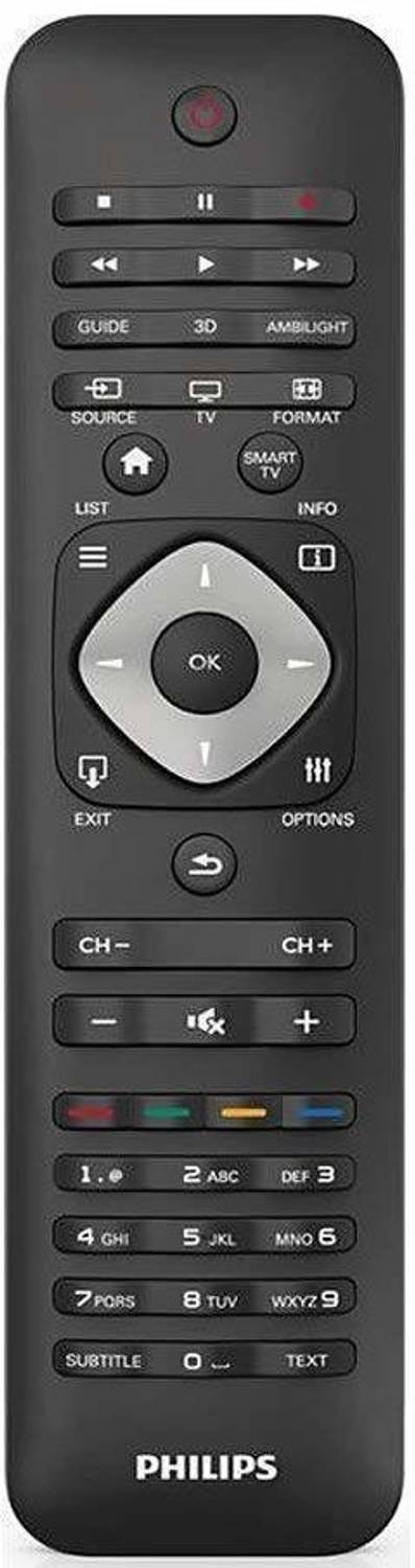 SHIELDGUARD Remote Control No. 51, Compatible for LED/LCD TV Philips Remote Controller