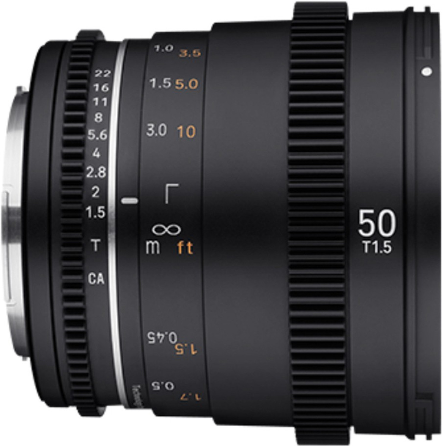 Image of Samyang 50mm T1.5 VDSLR MK2 For Sony E Wide-angle Prime Lens