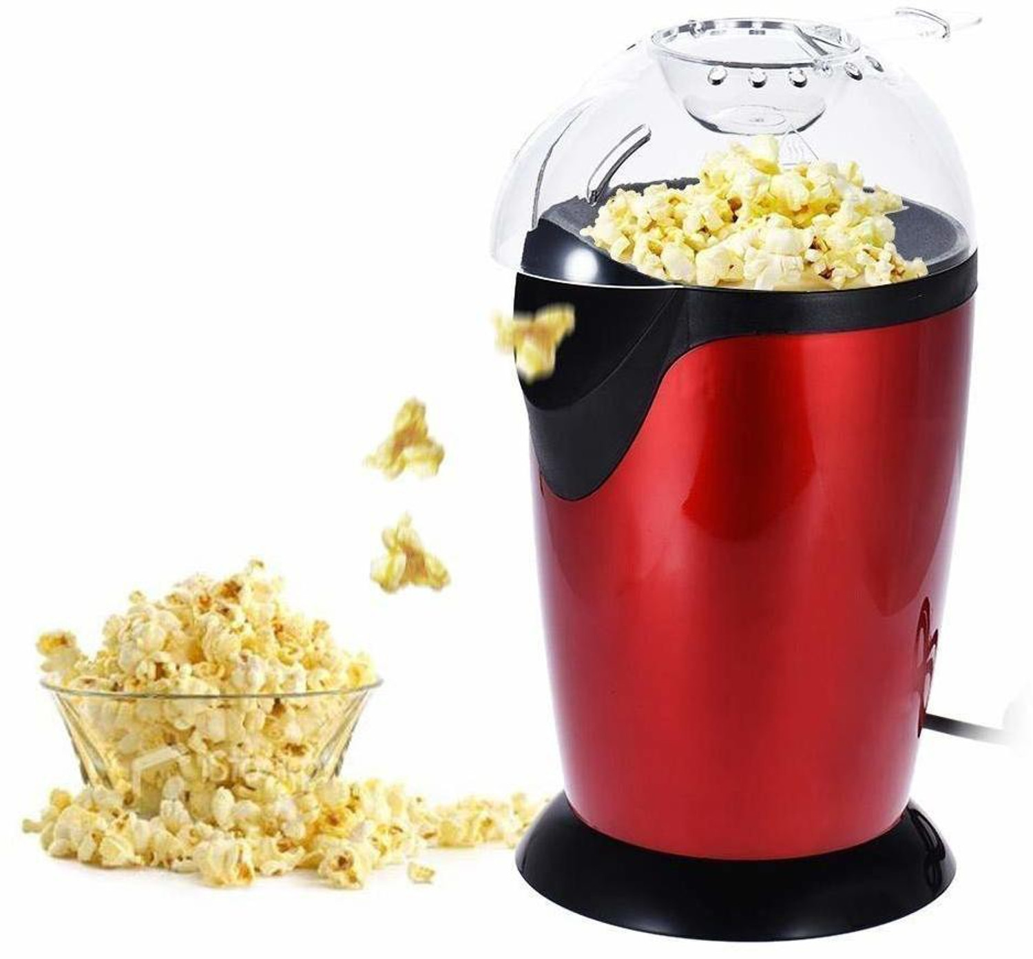 Image of CPEX Mini Electric Popcorn Machine Maker 300 ml Popcorn Maker