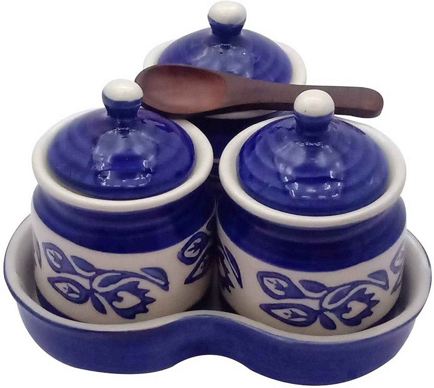 BERRYCRAVE Ceramic Pickle Jar - 200 ml