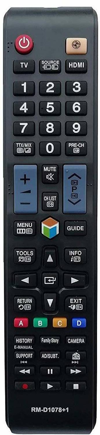 BhalTech RM-D1078+1 All Most Plasma TV Football and 3D Function Compatible with  Samsung Remote Controller