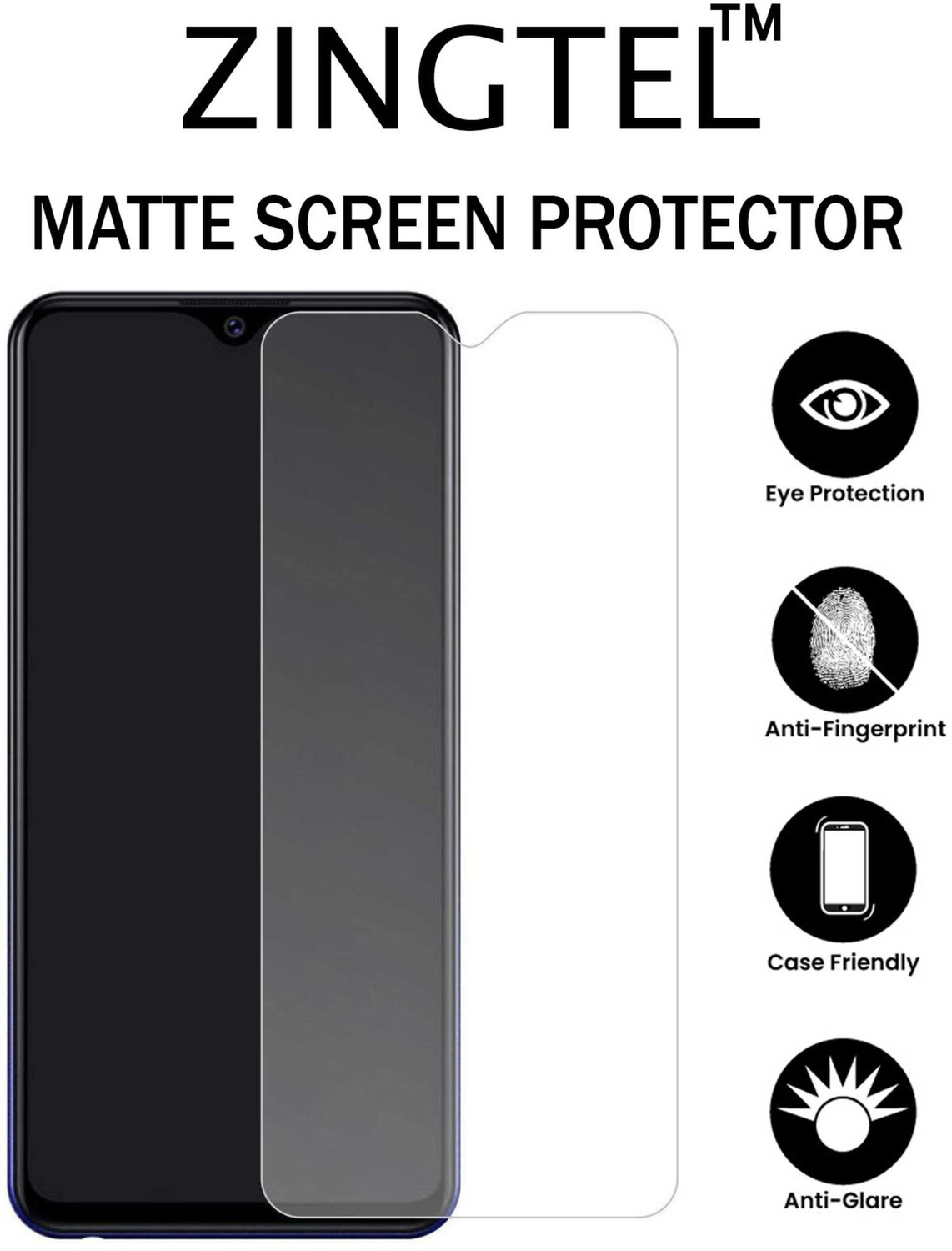 Image of ZINGTEL Tempered Glass Guard for SAMSUNG GALAXY C7 PRO (Pack of 1)
