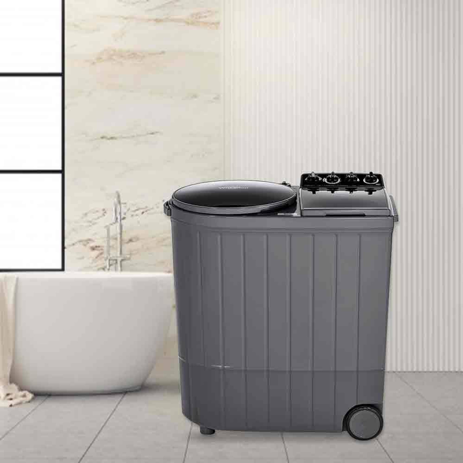 Image of Whirlpool 11 kg Semi Automatic Top Load Washing Machine Grey