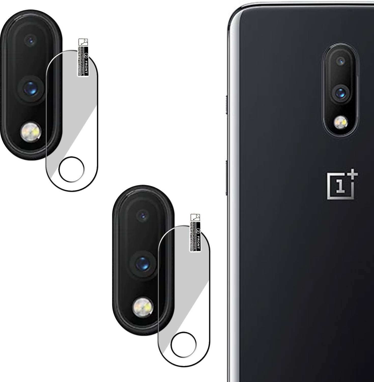 ASTARD Back Camera Lens Glass Protector for Oneplus 7