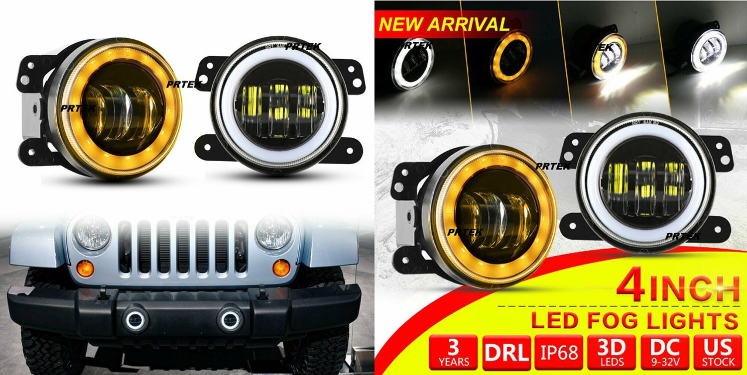 Image of PRTEK LED Fog Lamp Unit for Honda Amaze