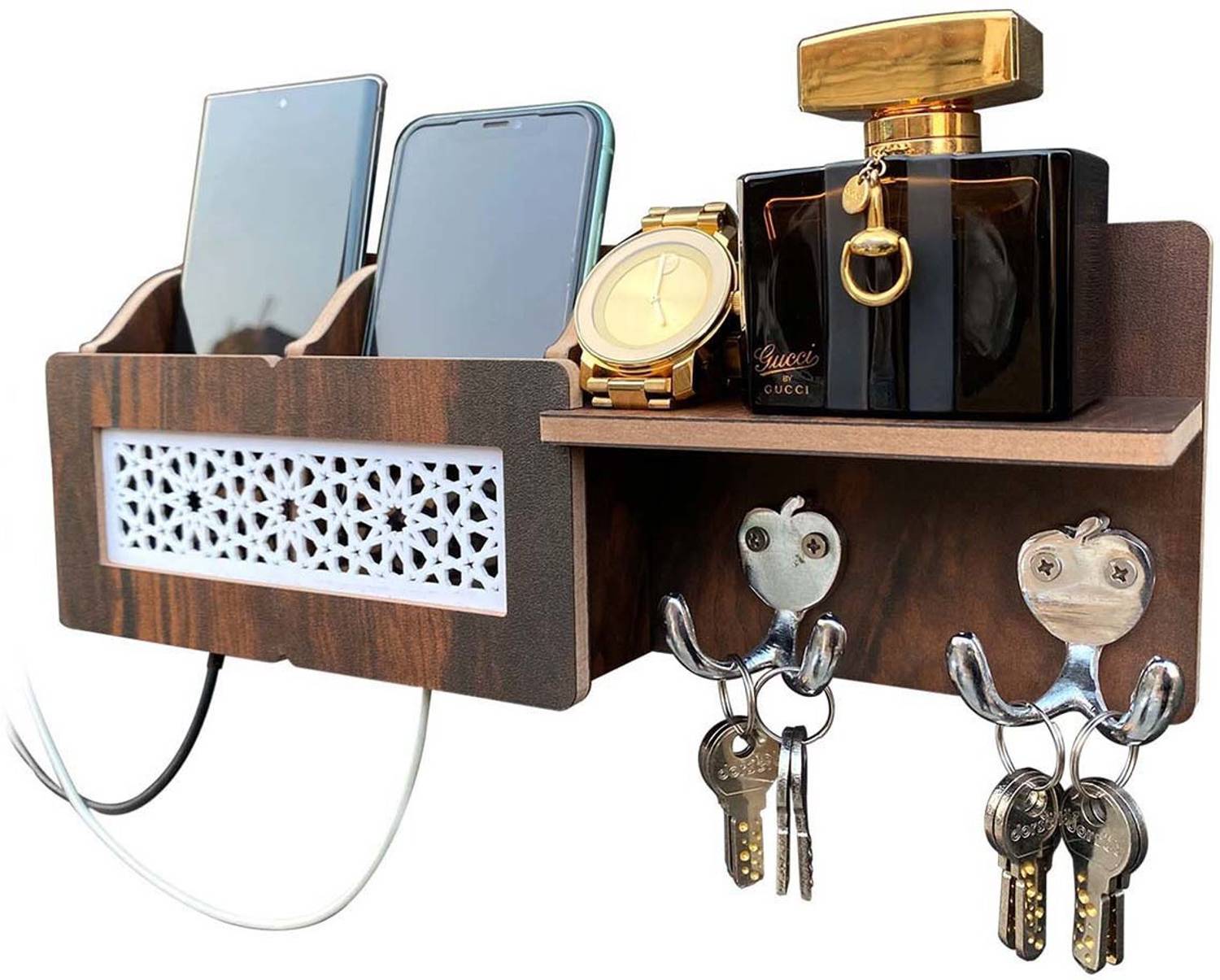 7CR Creative Rack Shelf (WB-21) Wooden Wall Shelf